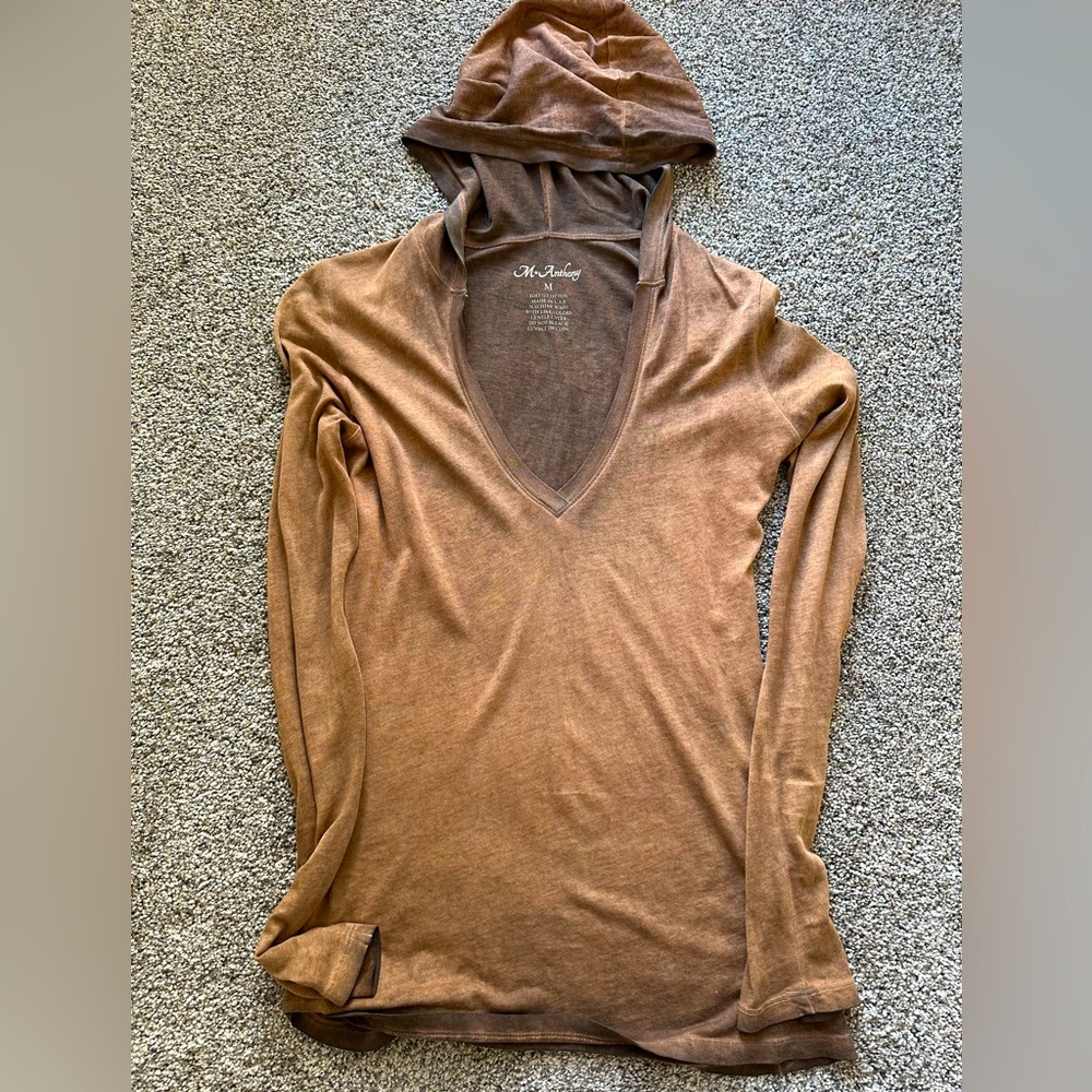 Brown Long Sleeve Top